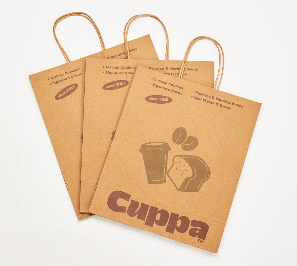 Custom Twisted Handle Paper Bags
